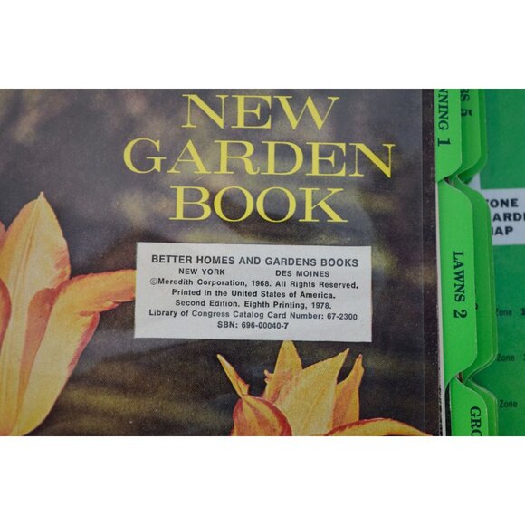 Better Homes and Gardens New Garden Book Vintage 1968 - Picture 6 of 7